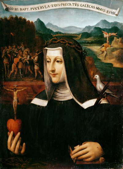 Ex Voto dedicated to St. Catherine of Siena by Bernardino Luini